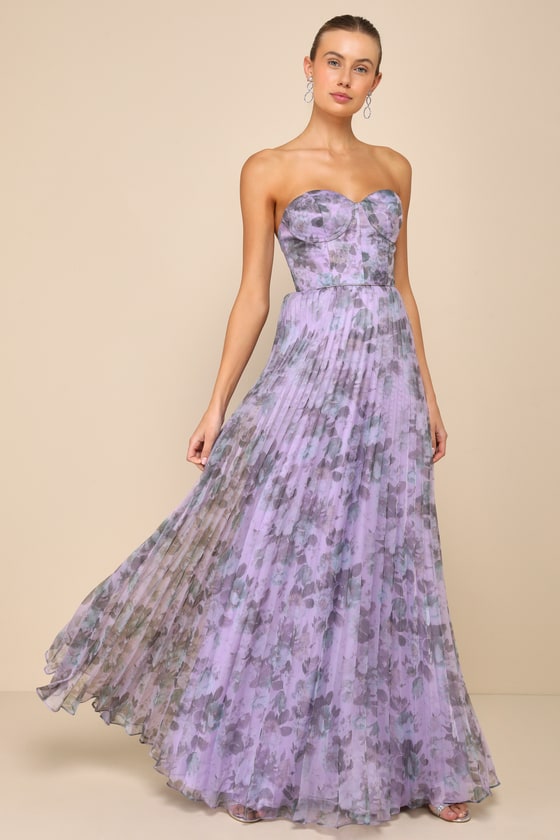 Most Beautiful Day Sage Multi Floral Print Organza Maxi Dress