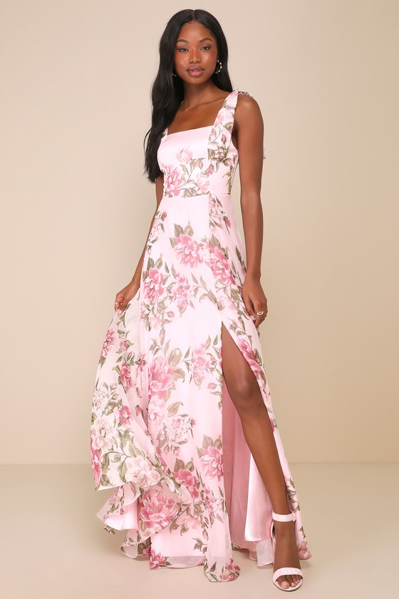 Love Me Forever Emerald Green Square Neck Maxi Dress