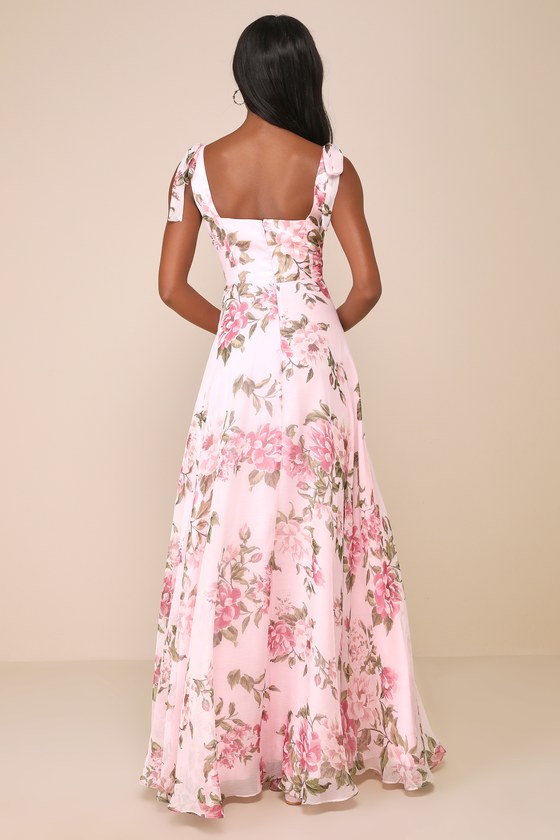 Love Me Forever Burgundy Square Neck Maxi Dress
