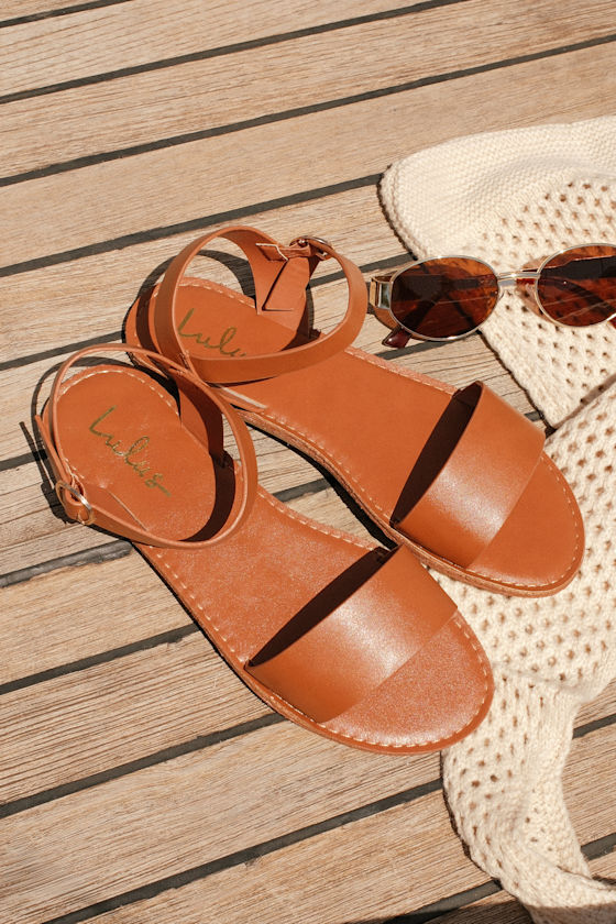 Hearts and Hashtags Black Flat Sandals
