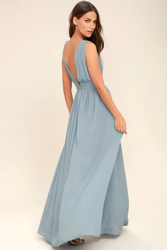 Heavenly Hues Blush Maxi Dress