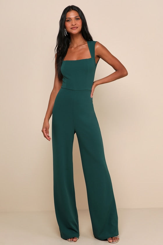 Enticing Endeavors Black Jumpsuit