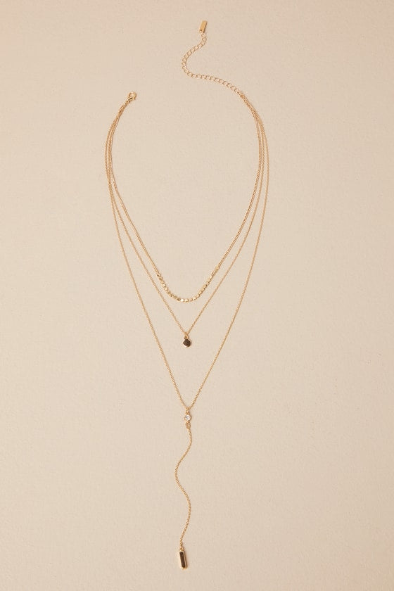 Coretta Layered Gold Necklace