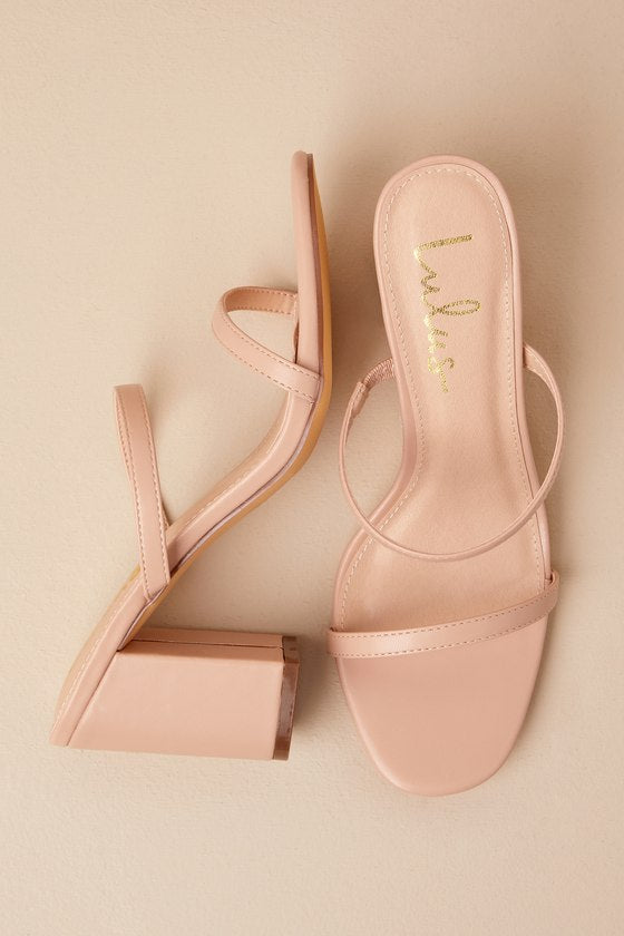 Ariellie Black High Heel Sandals