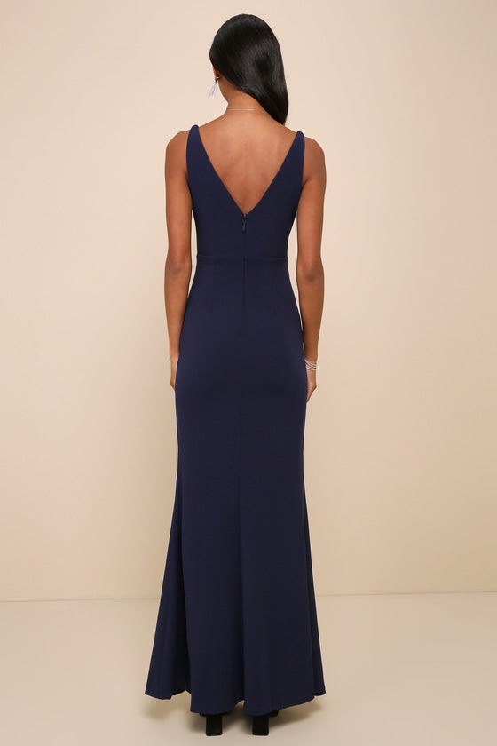 Melora Black Sleeveless Maxi Dress