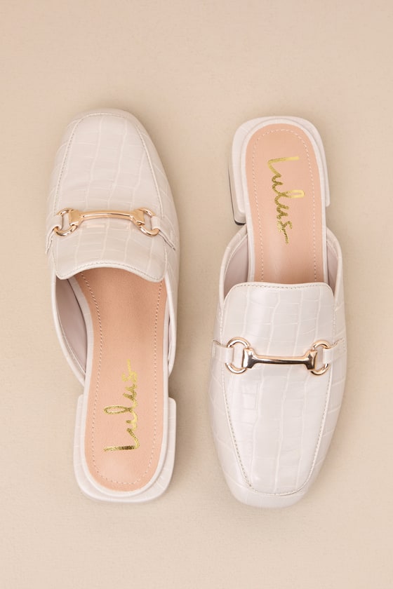 Ranae Black Slide-On Loafers