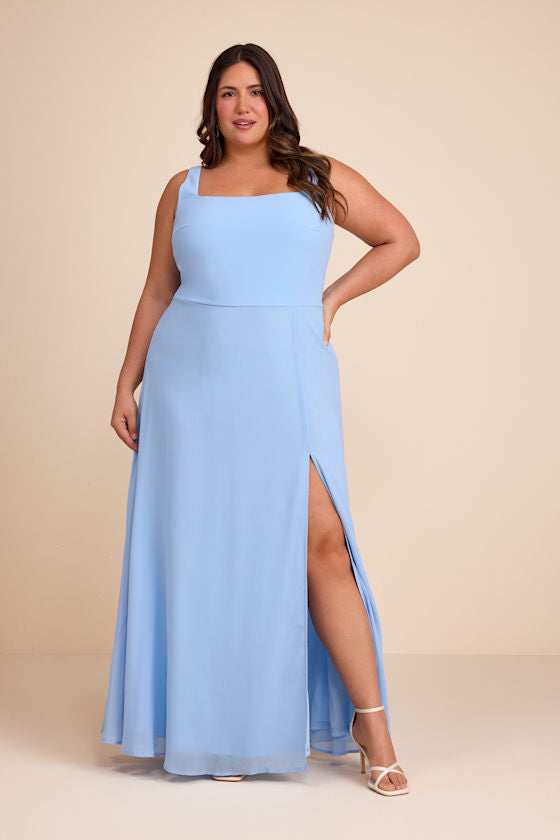 Remarkable Arrival Sage Brush Sleeveless Maxi Dress