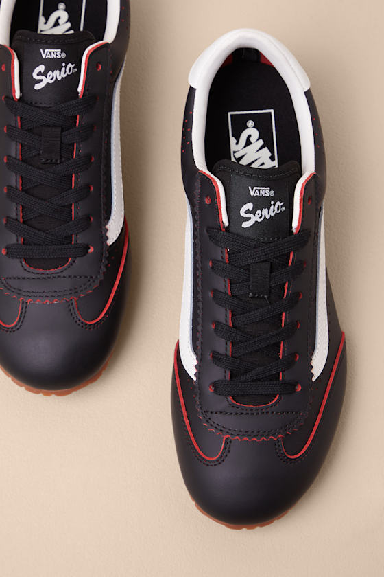 Super Lowpro Racing Red Suede Leather Sneakers