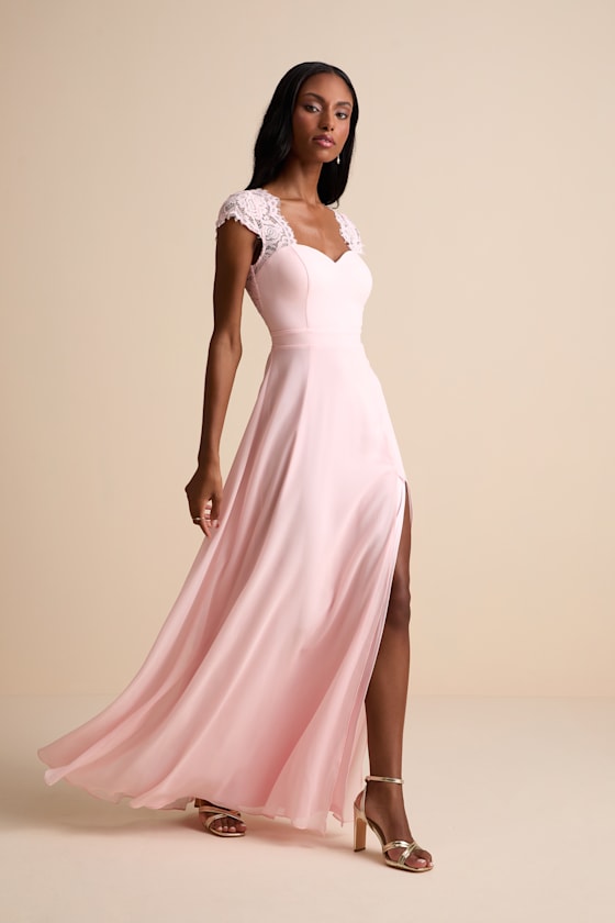 Momentous Moments Black Lace Backless Maxi Dress