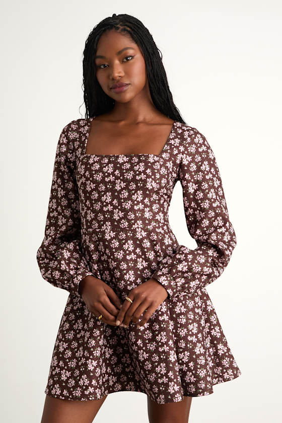 Daily Affection Beige Corduroy Mini Dress With Pockets
