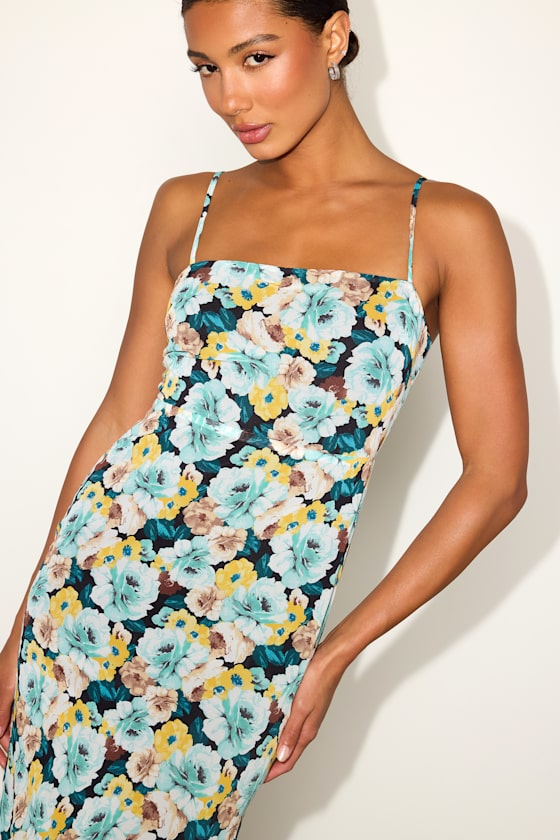 Sweetest Invite Black Sleeveless Midi Dress