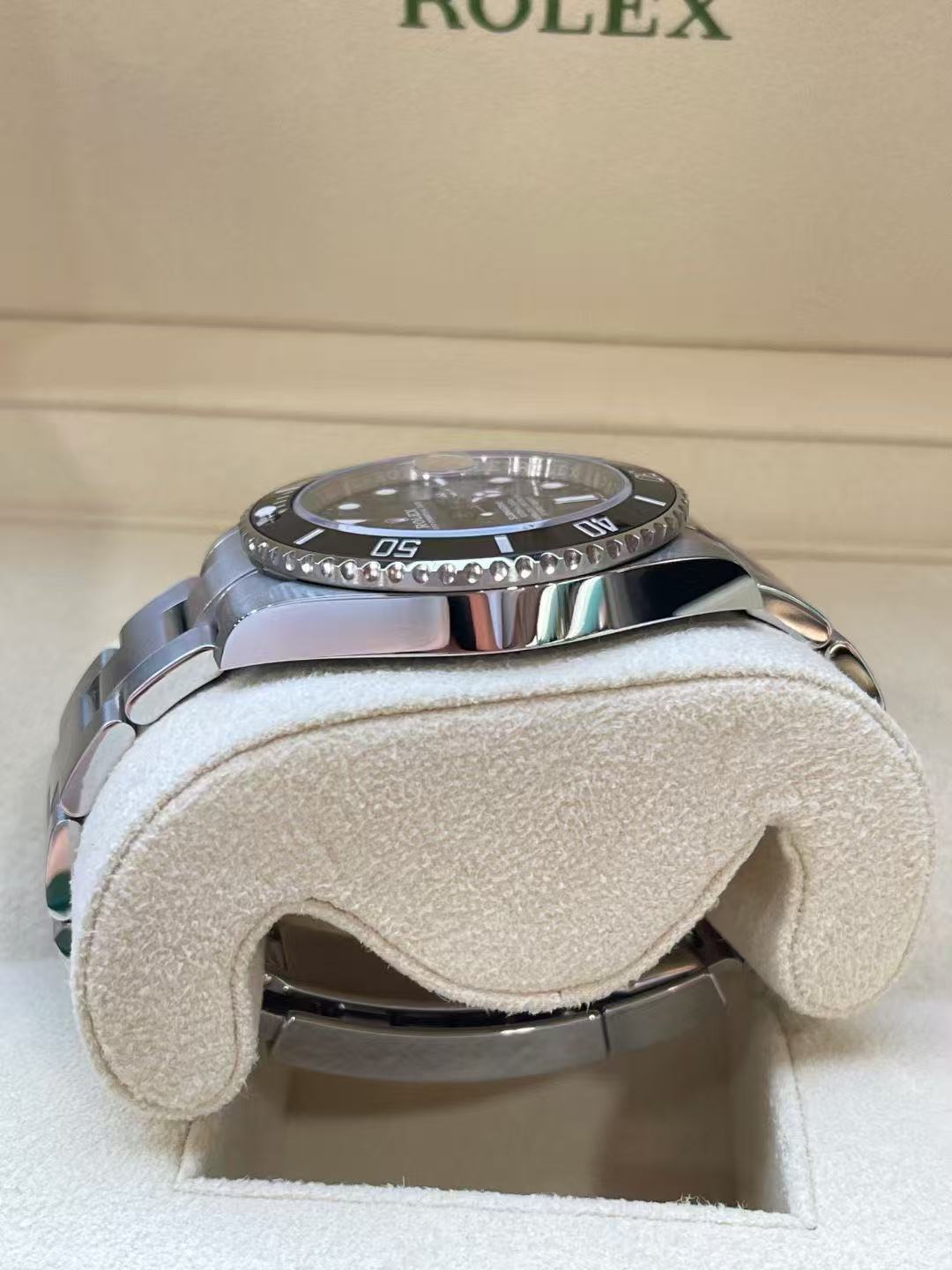Submariner Date 41mm Black Dial Black Ceramic Bezel Oystersteel Automatic Watch Ref. 126610LN